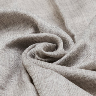 Steel Grey Plain Solid Pure Wool Wrap